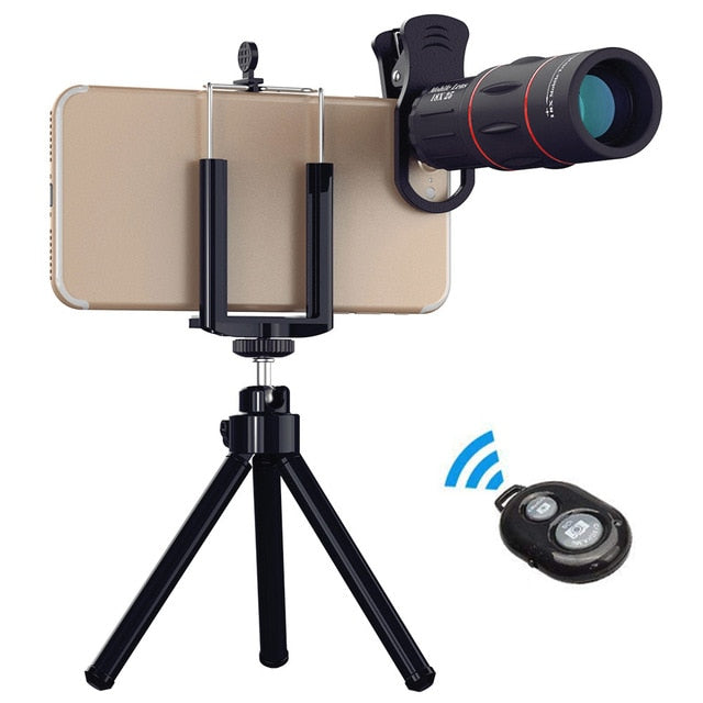 18X Telescope Zoom Smartphone Lens - Hellopenguins