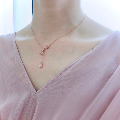 Sakura Petal Pendant Necklace