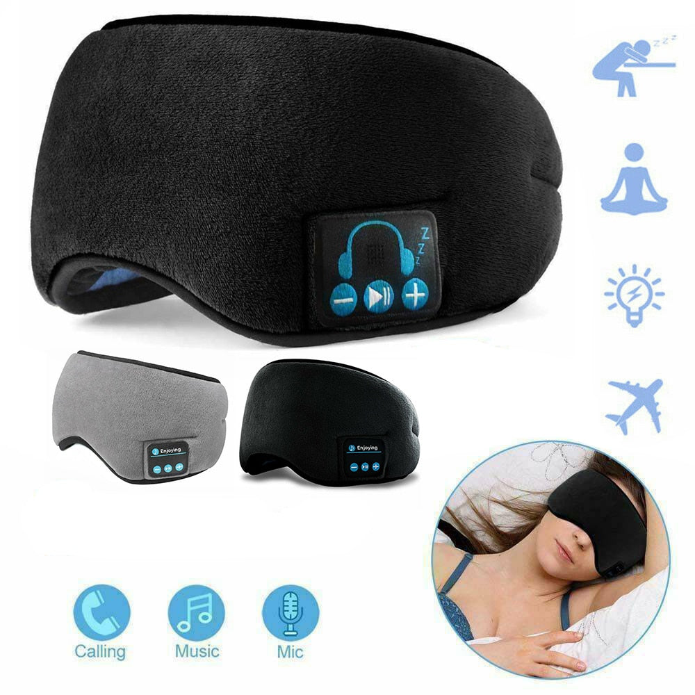 Sleeping Mask Headphone By Enjoying - Hellopenguins