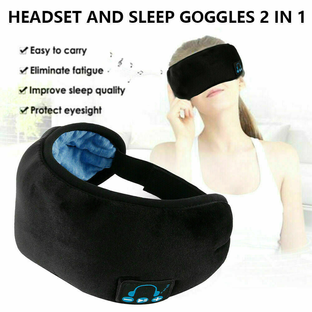 Sleeping Mask Headphone By Enjoying - Hellopenguins