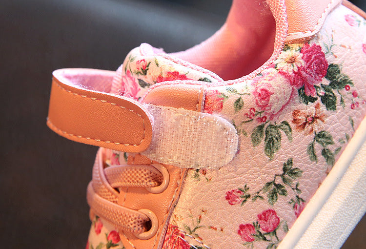 Baby Summer Floral™ Sneakers - Hellopenguins