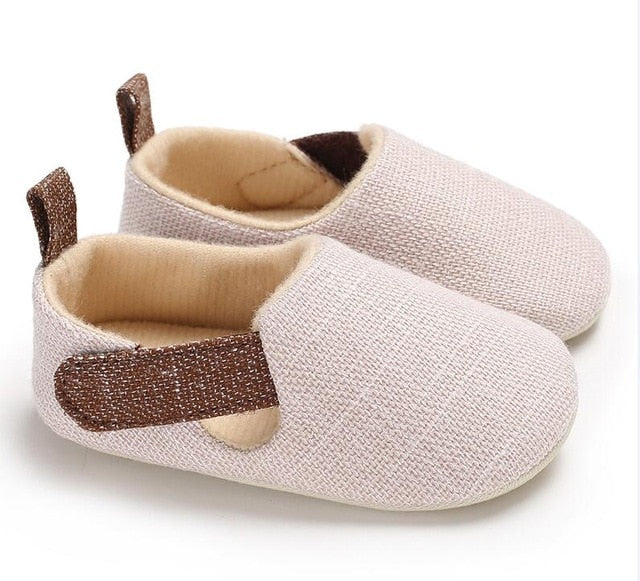Baby Denim Non-Slip Shoes - Hellopenguins