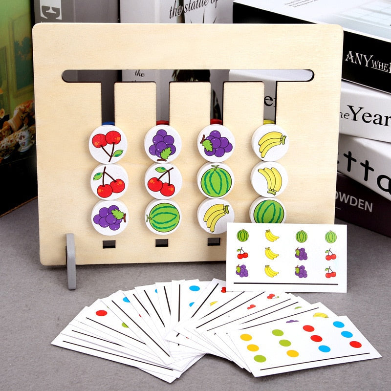 Montessori™ [Fruit & Color Matching Game] - Hellopenguins